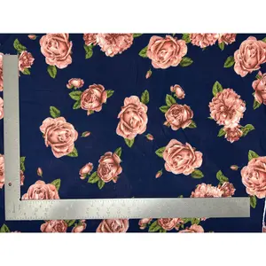 ITY Knit Floral Print Fabric