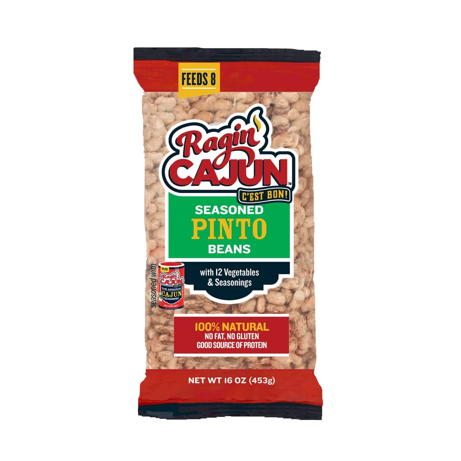 Ragin' Cajun Seasoned Pinto Beans