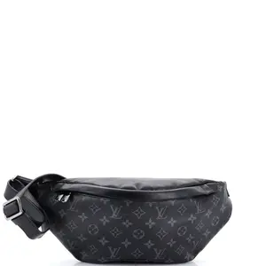 Pre-owned Louis Vuitton material Belt Bags Discovery Bumbag Monogram Eclipse Canvas by Rebag