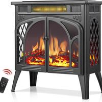 4 types of flames(Grey)-double door