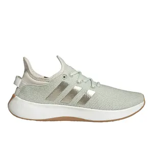 adidas Womens Cloudfoam Pure Sportswear Lace Up Sneakers Shoes Casual - Green