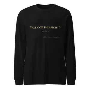 The Essential Statement Tee, Unisex Long Sleeve Tee