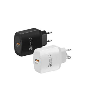 Global QC3 0 15W Fast Travel Charger with Interchangeable Plugs