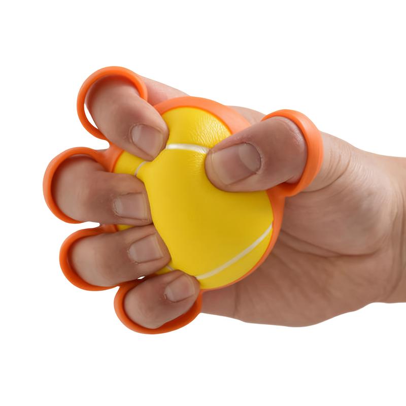 Grip Strength Trainer Ball - Hand & Finger Exercise Equipment for Muscle Recovery, Arthritis Therapy, and Physical Rehabilitation - Anti-Burst Silicone