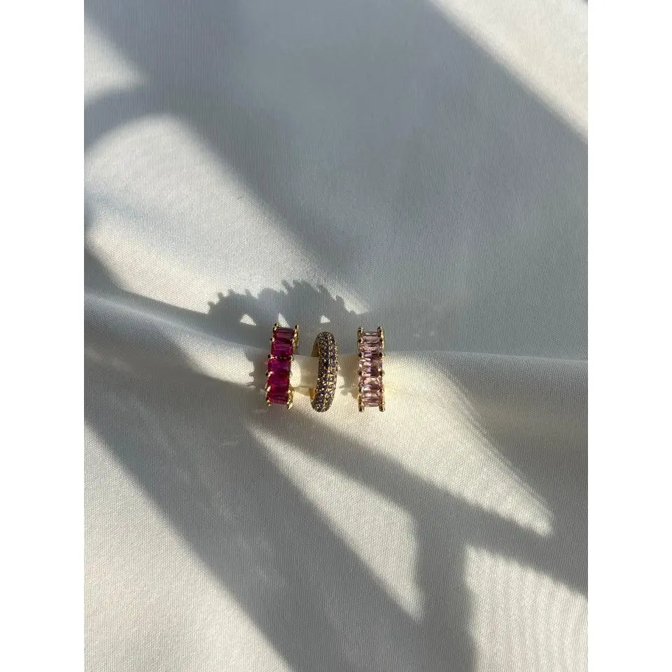 Crystal Ear Cuff Earrings (No Piercing Required)