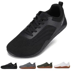 Men's Barefoot Trail-Running Shoes,Hiking Barefoot Casual Sneakers Footwear,Comfortable & Non-Slip Barefoot Vitality Shoe Women's Athletic Footwear,Lightweight Breathable Wide Toe Box Water Shoe for Women Men