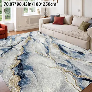 Abstract Art Modern Wind Area Carpet Machine Washable Home Decoration Sofa Tea Table Cushion Bedside Cushion Dining Table Cushion Kitchen Study Home Carpet Floor Cushion Home Decorative Rug