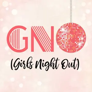 Girls Night Out GNO Disco Ball Pink Paper Coasters