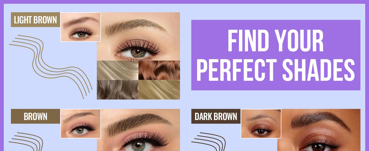 iMethod Eyebrow Pen and Eyebrow Gel - Brow Pen  2-in-1 Eyebrow Pencils for Woman with Micro-Fork Tip and Brow Gel Clear, Fuller Eyebrows, Stay All Day Makeup Cosmetic