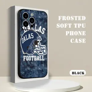 Iphone Cover Featuring an Adorable Dallas Football Design, Shock-Resistant with Lens Protection, Suitable for Iphone Models 11 12 13 14 15 16 17 Pro Max/Plus Air.