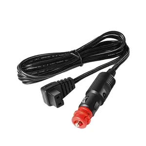 3m 12V/24v Car Refrigerator Cigarette Lighter Plug Power Cable, Dc Power Line 2x16awg Spt-2, Portable Car Fridge Adapter