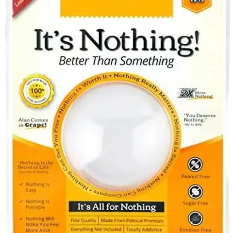 Super Funny, The Gift of Nothing Gag Gift. Hilarious Practical Joke for The Person Who Has Everything Fun Xmas Prank for Friends. Great Family Friendly Christmas Stocking Stuffer