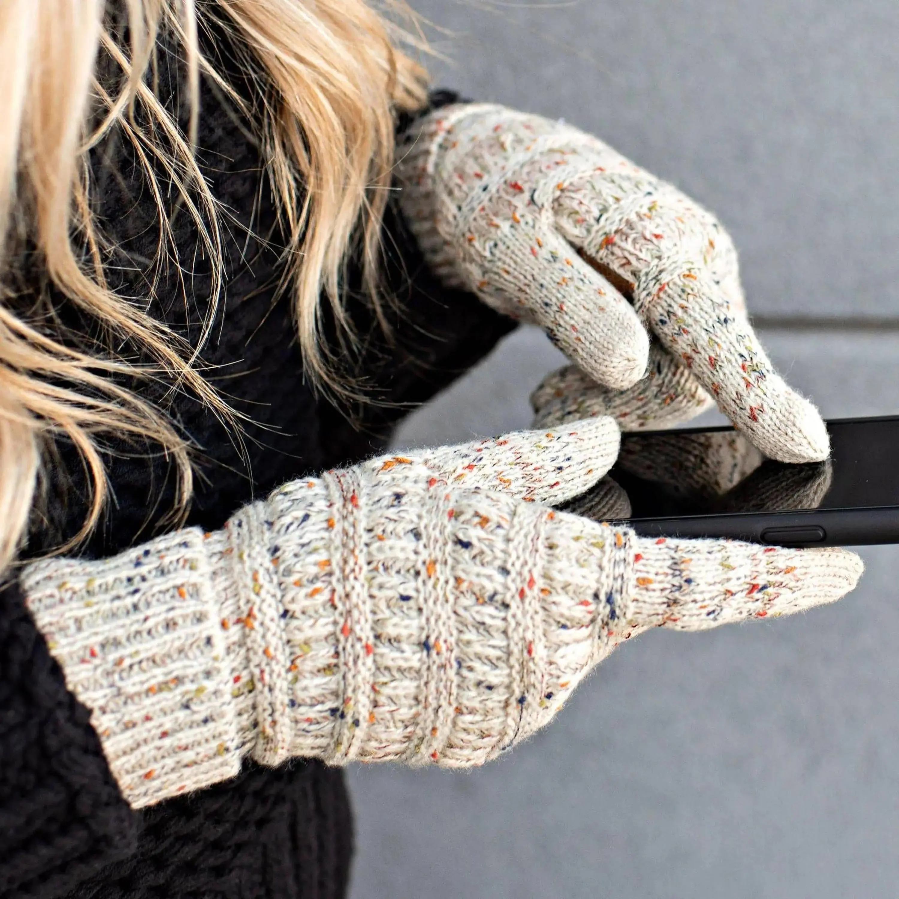 CC Cozy Confetti Tech Screen Touch Gloves CC Cozy Confetti Tech Screen Touch Gloves