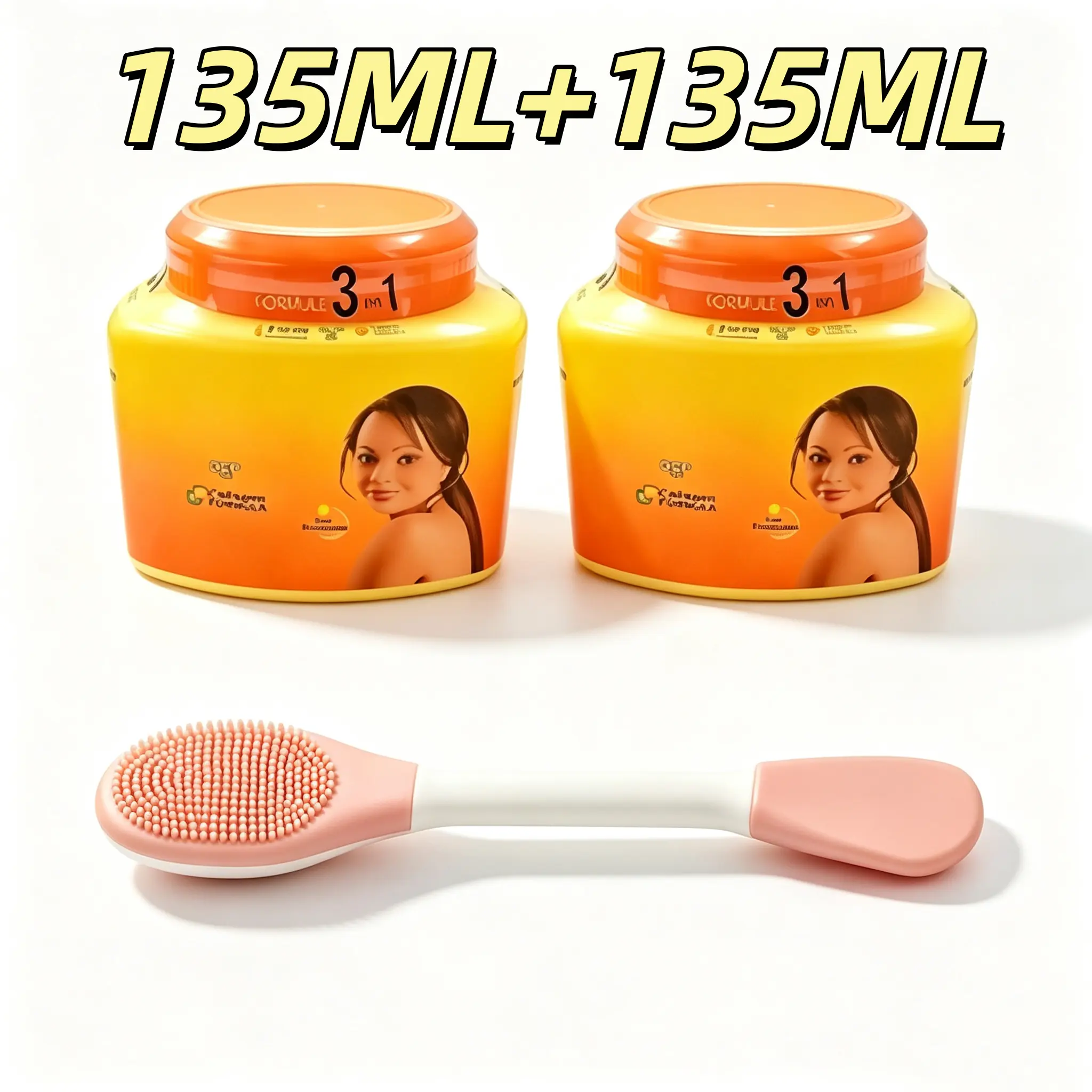 【135ML*2pcs】3 in 1 Collagen Body Cream｜Smooth & Glow Your Skin Daily