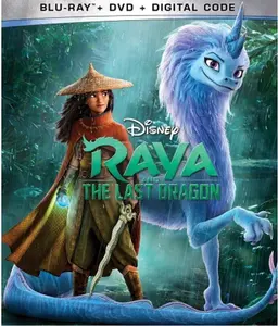 Raya and the Last Dragon  [BLU-RAY MOVIE] With DVD, Ac-3/Dolby Digital, , Dolby, Digital Theater System, Dubbed, Subtitled