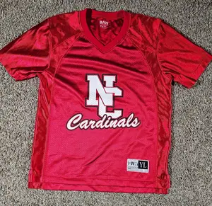 BAW Athletic Wear NC Cardinals jersey Youth Large Red