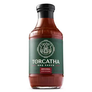 Torcatha BBQ Sauce - Original – 19.8oz Award-Winning Texas BBQ Sauce with a Bold, Smoky Kick | Firefighter-Family Recipe for over 40 years