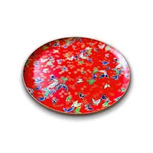 WOODEN life Round Tray