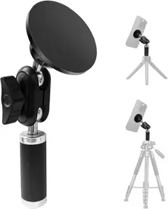 Phone Tripod Mount for MagSafe,  Tripods Phone Mount Adapter with 1/4 Screw,  Tripod Mounts Adapter Free Adjustment Joints Smartphone Holder for  16/15/14/13/12 Series