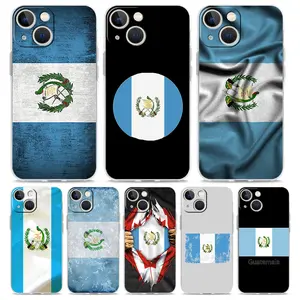 Guatemala Flag Transparent Phone Cases For iPhone 17 Promax Pro Air 16 Plus 15 14 13 12 11 Clear Soft Shockproof Protective Cover Gift For Birthday Christmas