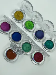 Gothic Hippies Duo Chrome Disc Eyeshadows New Colors Glitter Palette Glam Pack Glitter Cosmetic Makeup