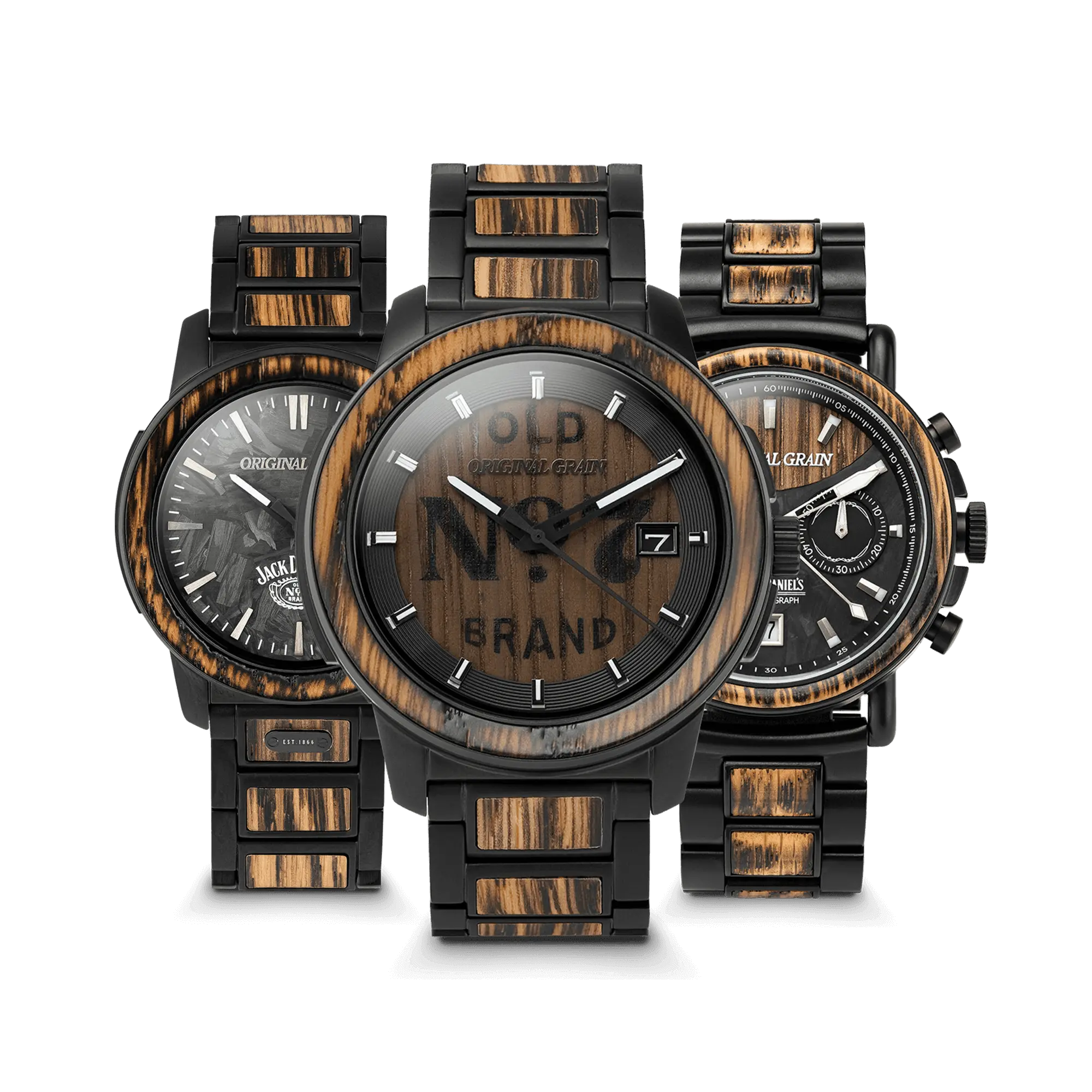 Original Grain x Jack Old #7 Bundle, Round Face, Calendar Dial Original Grain x Jack Old #7 Bundle, Round Face, Calendar Dial
