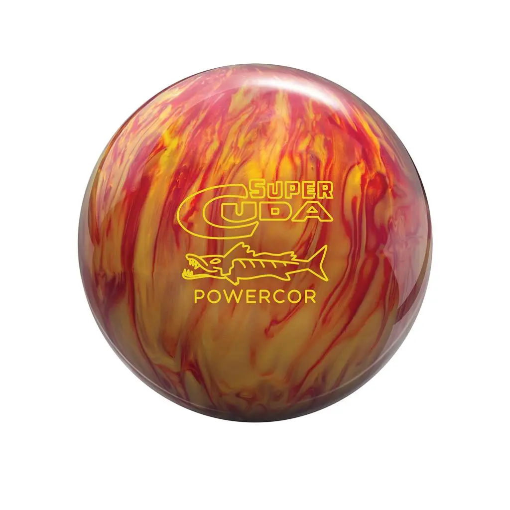 Columbia 300 Super Cuda PowerCor Pearl Bowling Ball - Gold/Cherry