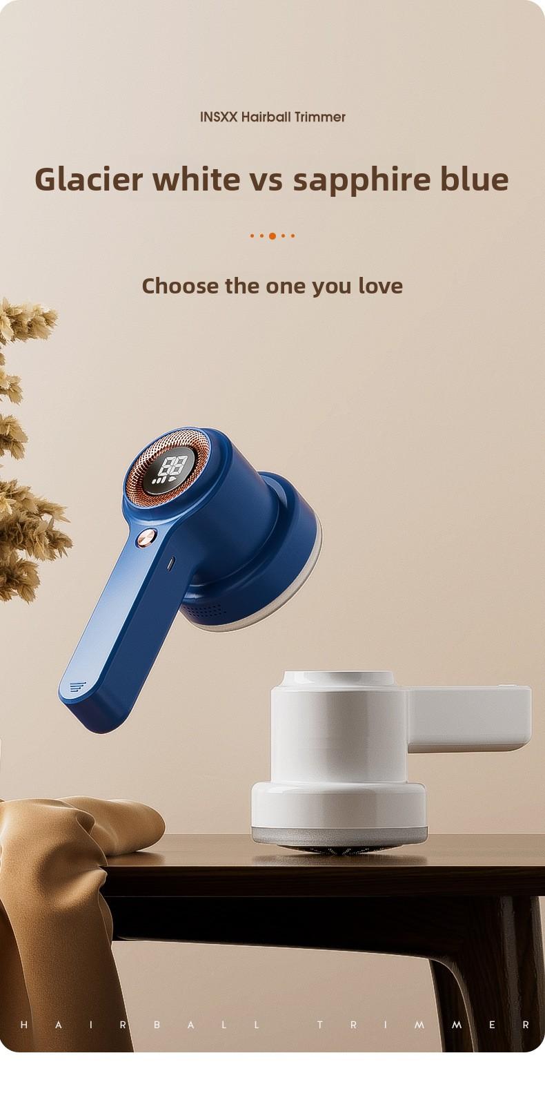 Electric Lint Remover Fabric Shaver, Portable Clothes Pill Fuzz Trimmer, Sweater Defuzzer for Clothing, Furniture and Fabric Care