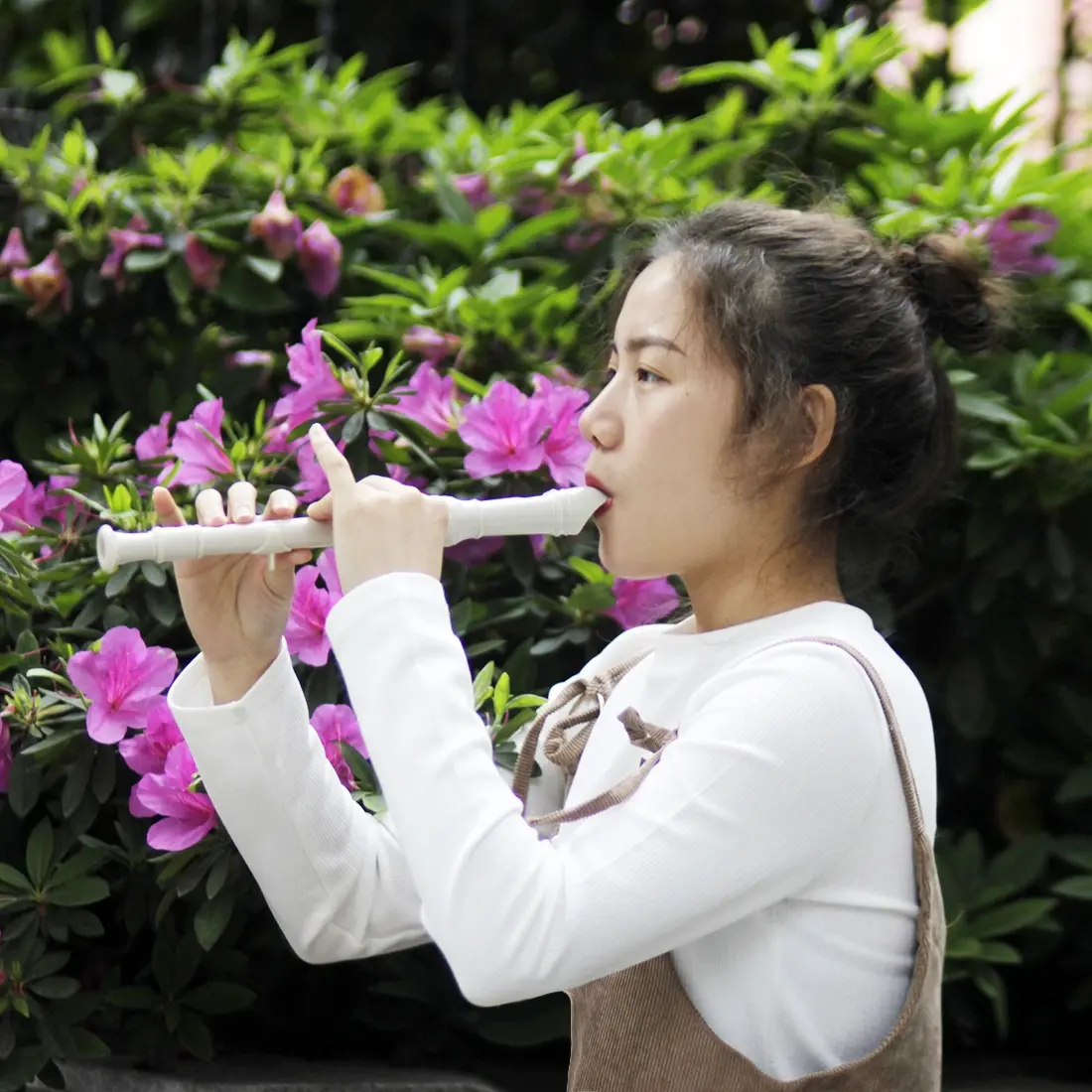 Irin Baroque Bj100 200 300 Premium Flute, High-Quality Woodwind Instrument, Perfect for Musicians & Students, Ideal for Concerts & Performances