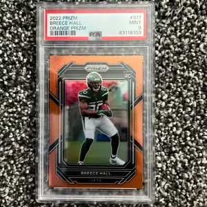 2022 Prizm Breece Hall Orange Prizm /249