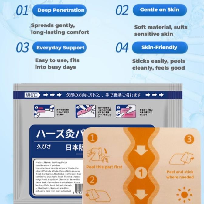 Pure Herbal Heat Patches for Shoulder, Waist, Knee & Foot, Natural Long-Lasting Warmth (7 Pcs)-lzh Pure Herbal Heat Patches for Shoulder, Waist, Knee & Foot, Natural Long-Lasting Warmth (7 Pcs)-lzh