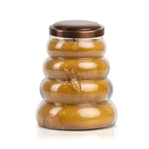 Honey Pear Cider Baby Beehive 14oz Scented Jar Candle - Made in USA