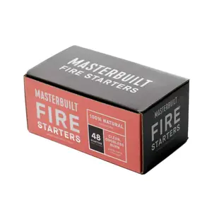 Fire Starters 48-Count - High-Quality Fire Starters for Home and Office Use