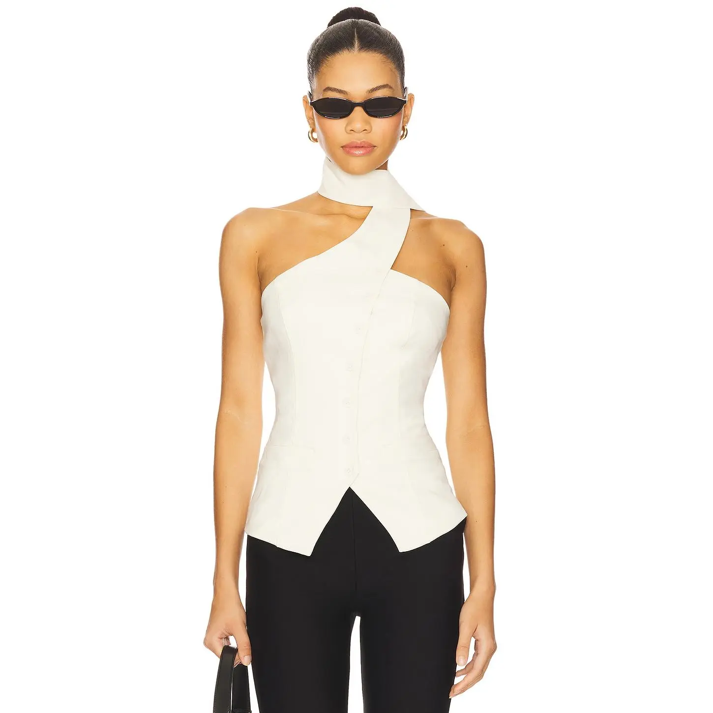 ALL THE WAYS Courtney Top in Beige