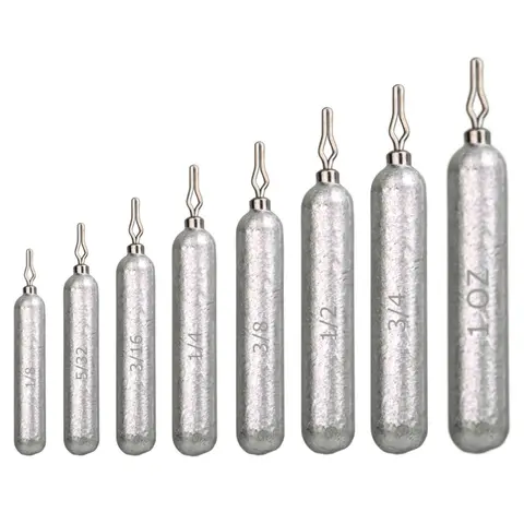 Premium Lead Drop Shot Weights - Bulk 25pc to 101pc Variety Packs | Bass Fishing Sinker Kits