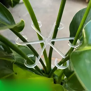 4-Piece Plant Stabilizer Set, Anti-Tilt Support Stand, Spring Rain Plant Branch Holder, Garden Flower Greenery Pot Rack