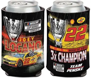 Joey Logano 2024 Nascar Cup Series Champion Can Cooler Penske Racing Ford Koozie