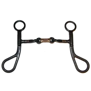Bit Argentine 5" 3-Piece Mouth Piece Snaffle #28002