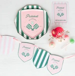 Pickleball Party Invitation Editable Canva Download