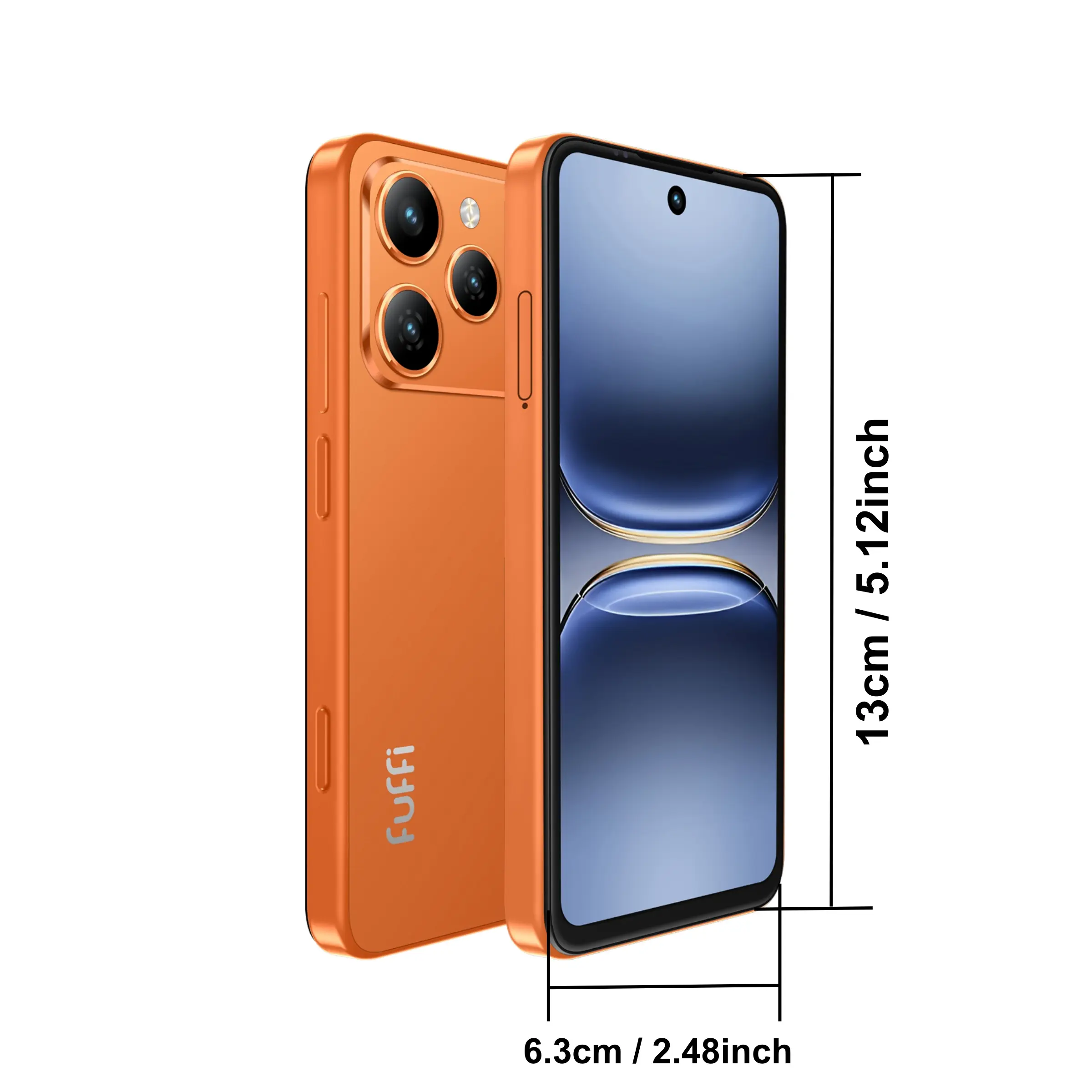 未使用 Androidスマートフォン fuffi 8GB/256GB FUFFI-X6 Pro,Smartphone Android,6.8 inch,8+256GB ROM,Mobile phones