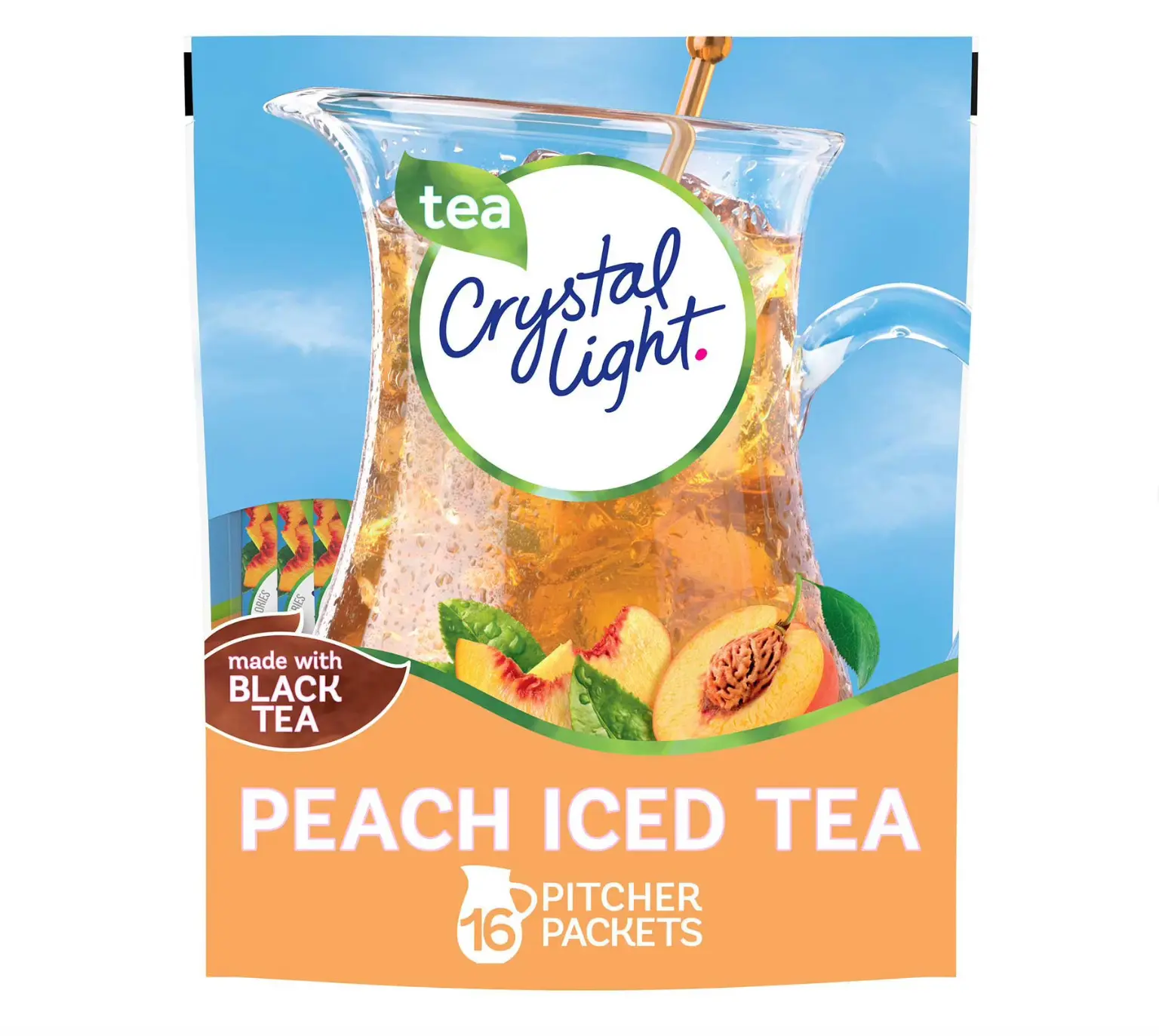 Crystal Light Iced Tea Powdered Drink Mix 16 pk Crystal Light Iced Tea Powdered Drink Mix 16 pk