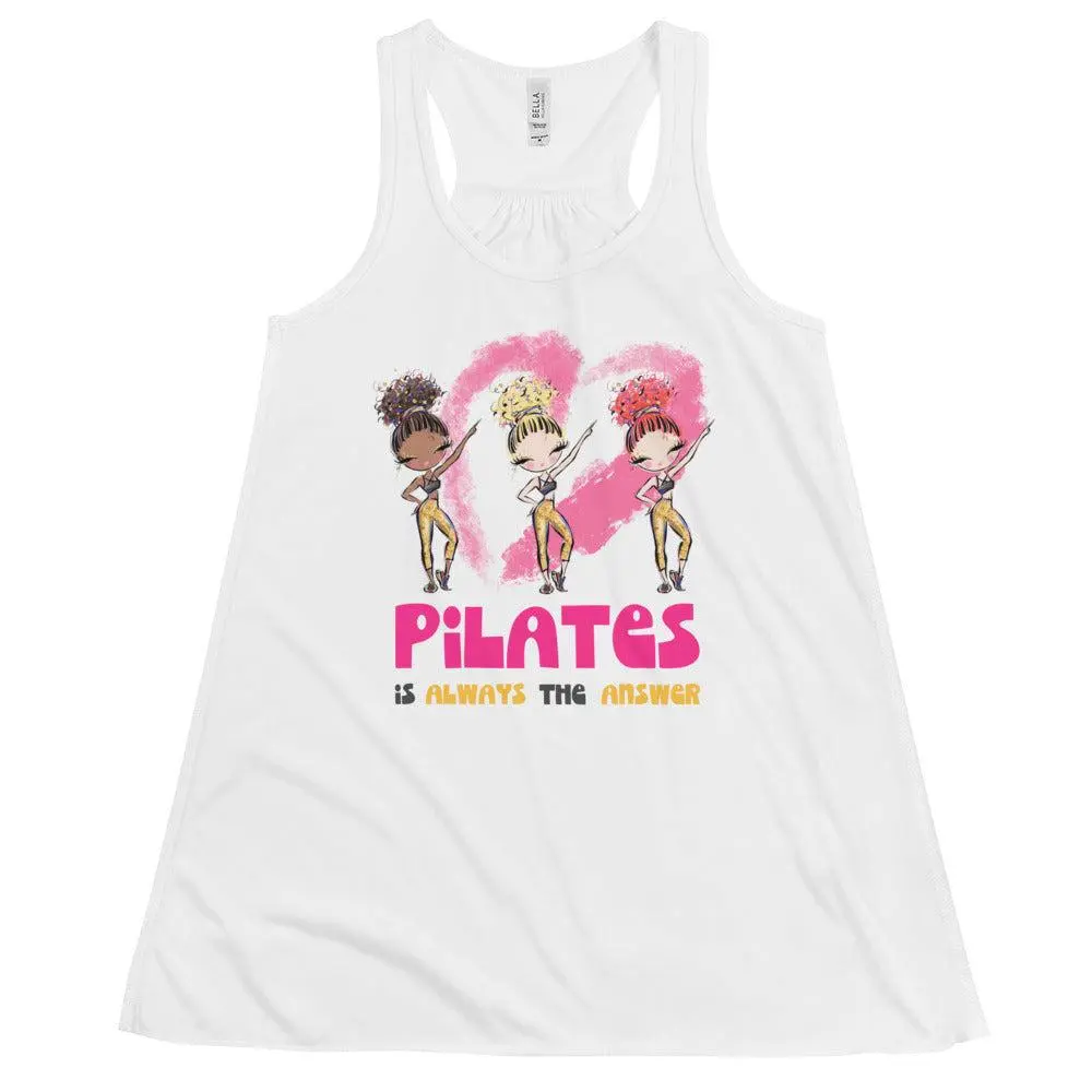 Pilates Is Always the Answer Racerback Tank