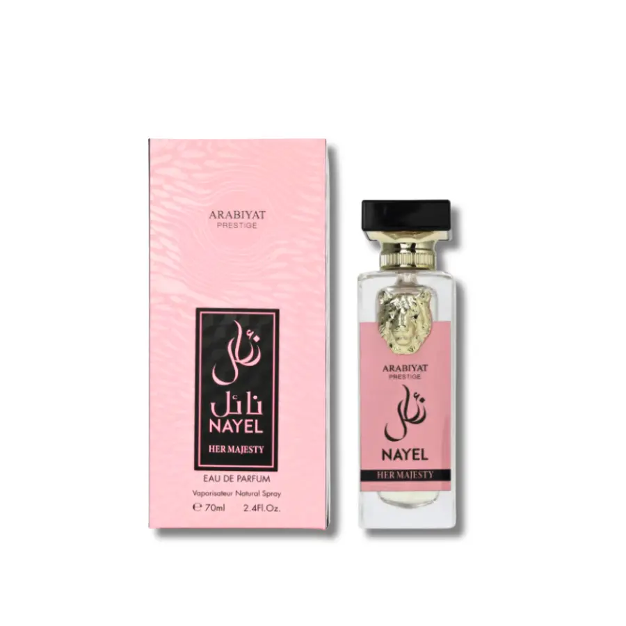 Arabiyat Prestige Nayel Her Majesty Eau De Parfum 2.4FL.OZ For Women Perfumes Edp Perfume Fragrance Elegant Scent Seductive Luxurious Scent, Arabian Scent, Women's Fragrance