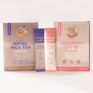 Sweet Tooth Bundle ($40 Value) Royal Milk Tea & Churro Latte Collagen Drink Set