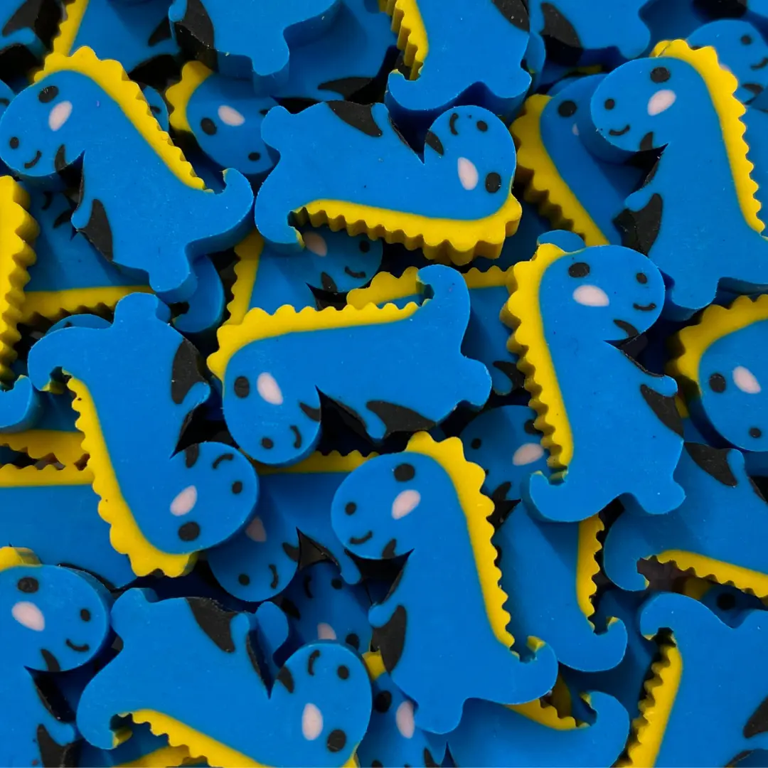 Dinosaur Mini Erasers | Mini Erasers Co.