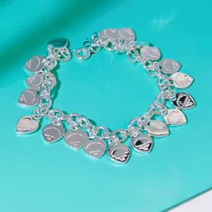 Love bracelet bracelet foreign trade same ste new thick chain OT buckle bracelet