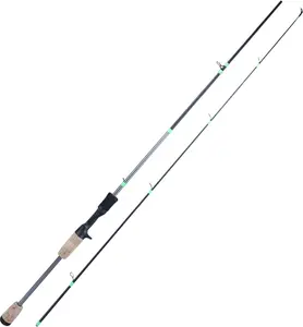 Flexible Fishing Rods, Spinning Rods & Casting Rods, Lightweight Trout Rods 2 count Cork Handle Crappie Fishing