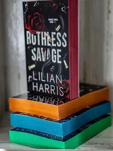 Brutal Savage, Sprayed Edge, Irish Mafia Romance, Signed Edition