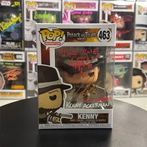 Funko Pop! Autographed Attack On Titan Kenny Signed, Quoted By Phil Parsons 463