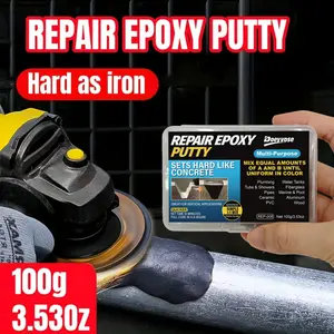 Multi-Purpose Epoxy Putty Repair Agent, Fast-Curing Waterproof Paste, Strong Adhesion, Waterproof Bond Seal, Durable for Metal Plastic Marble Wood Stainless Steel